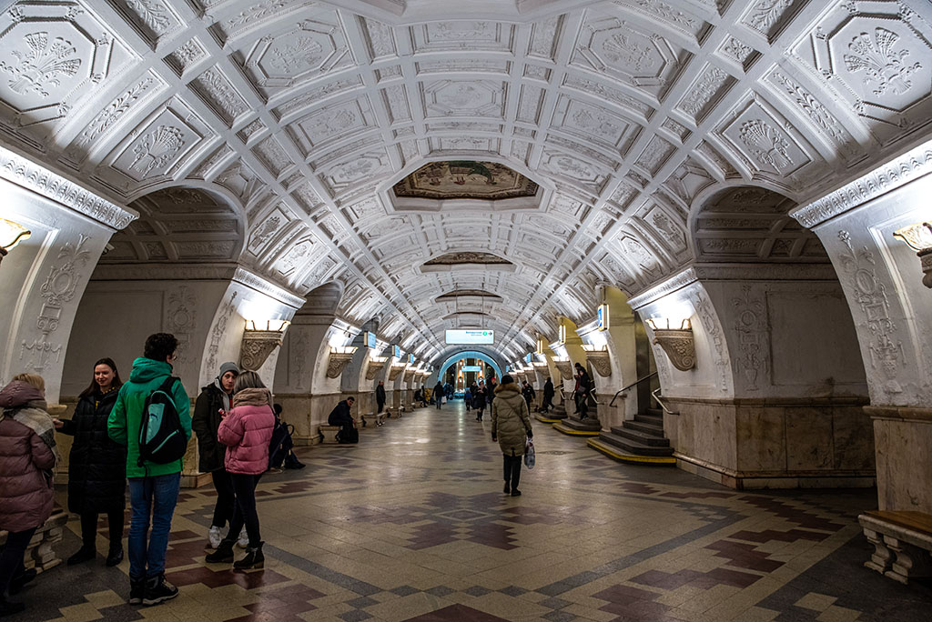 俄羅斯 莫斯科 地鐵站 Moscow metro Belorusskaya