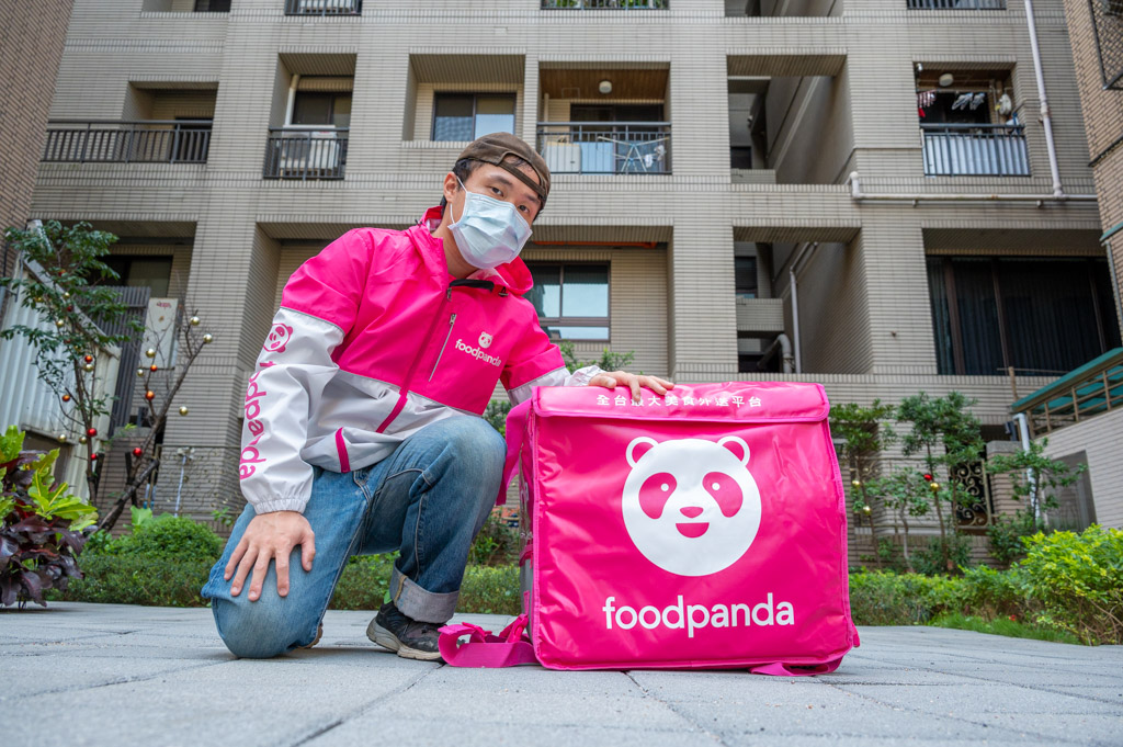 foodpanda外送員 新手組合包 熊貓外送員基本裝備 開箱