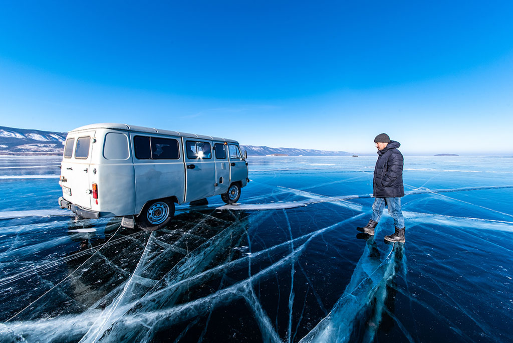 貝加爾湖 藍冰 Lake Baikal