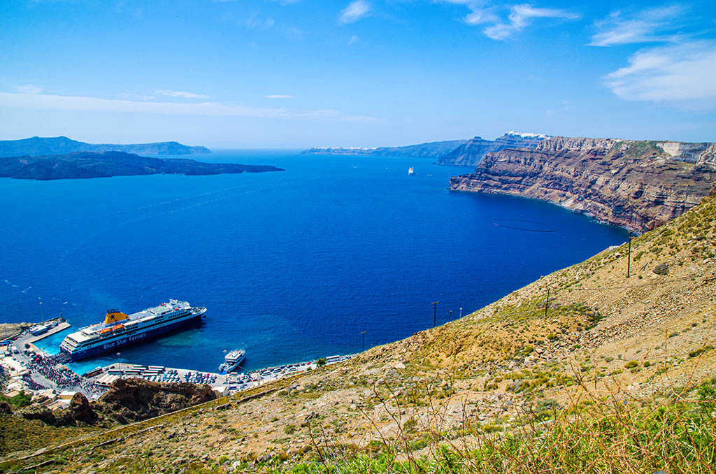 希臘 愛琴海 聖多里尼 Greece Greek island Santorini